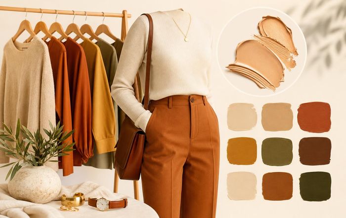 Article Image for Everyday Outfit Colors That Complement Warm Undertones
