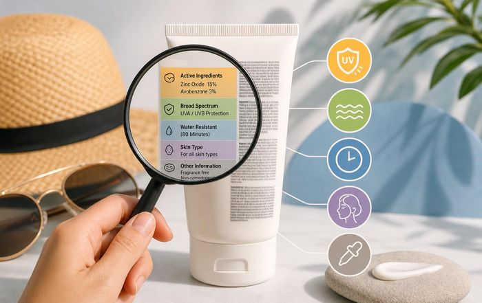 Article Image for How to Read a Sunscreen Label Beyond the SPF Number
